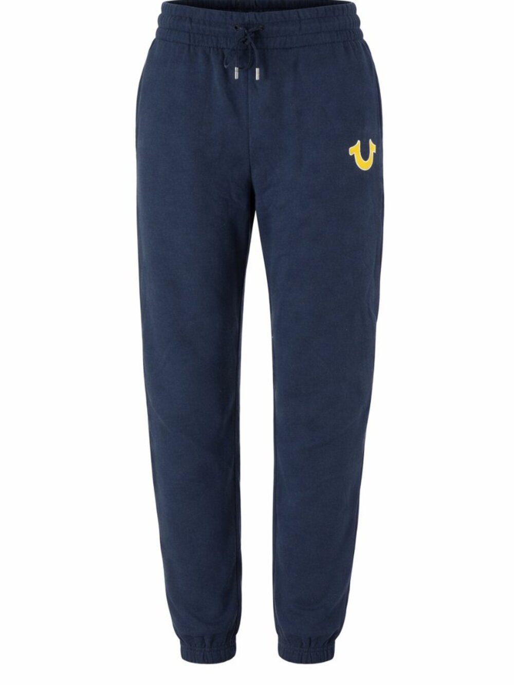 True Religion Blue Sweatpants with Logo on Left Pant Leg-L